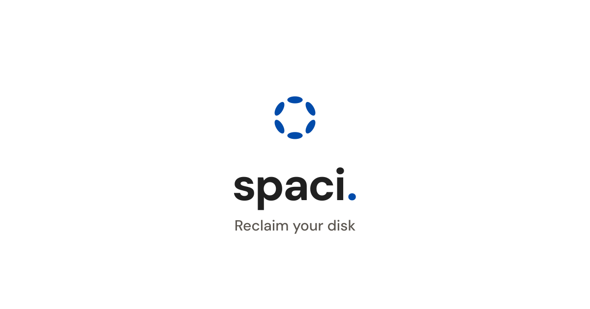 Spaci, reclaim your disk from build artifacts